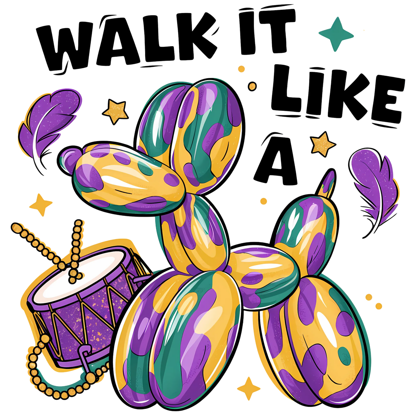 MARDI GRAS TEES