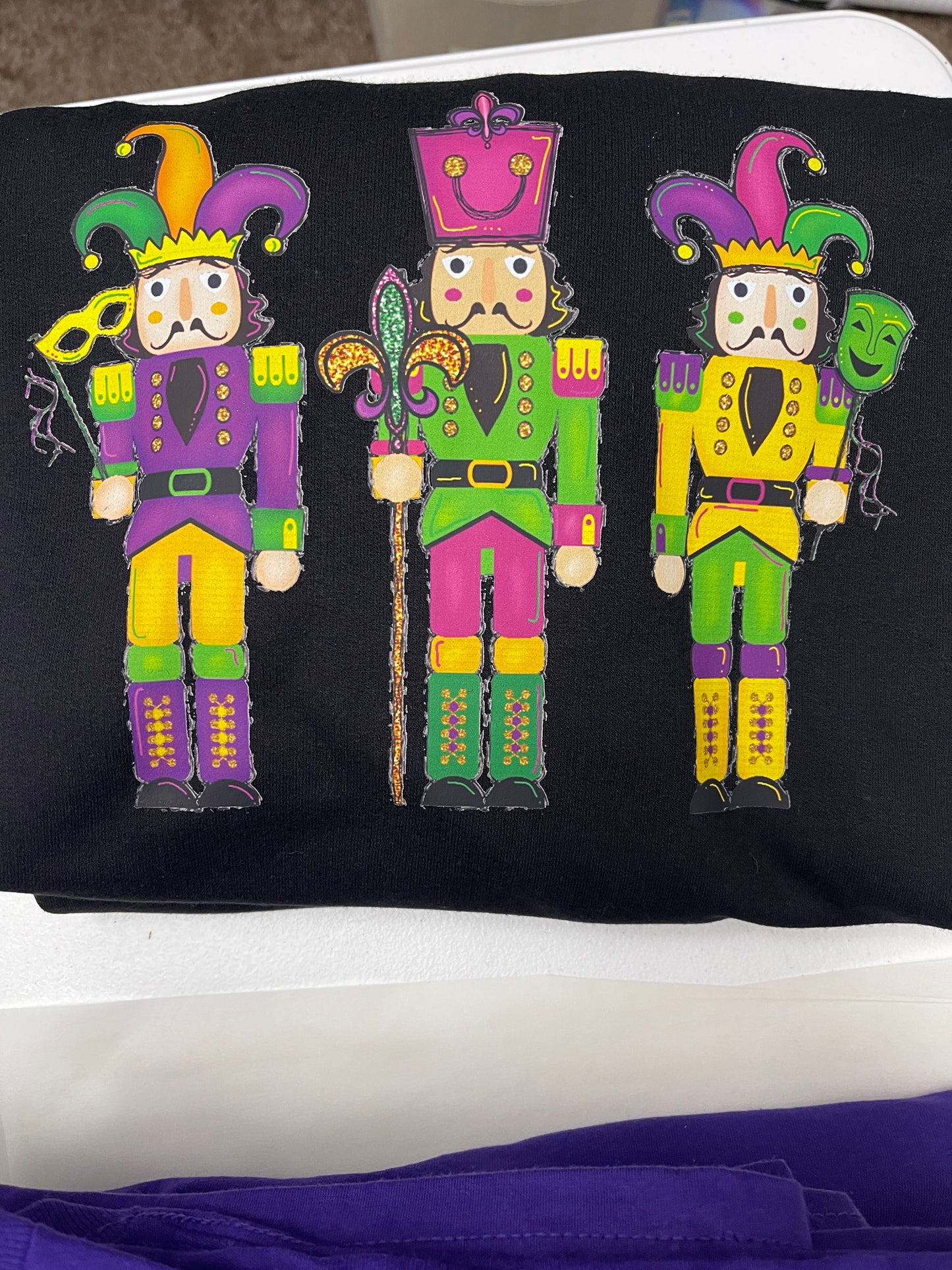 MARDI GRAS-SWEATSHIRT