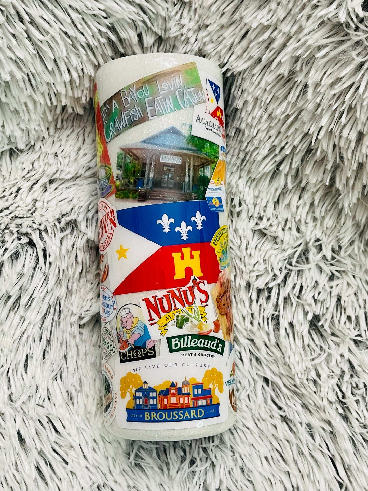 20oz Louisiana Acadiana Proud Tumbler