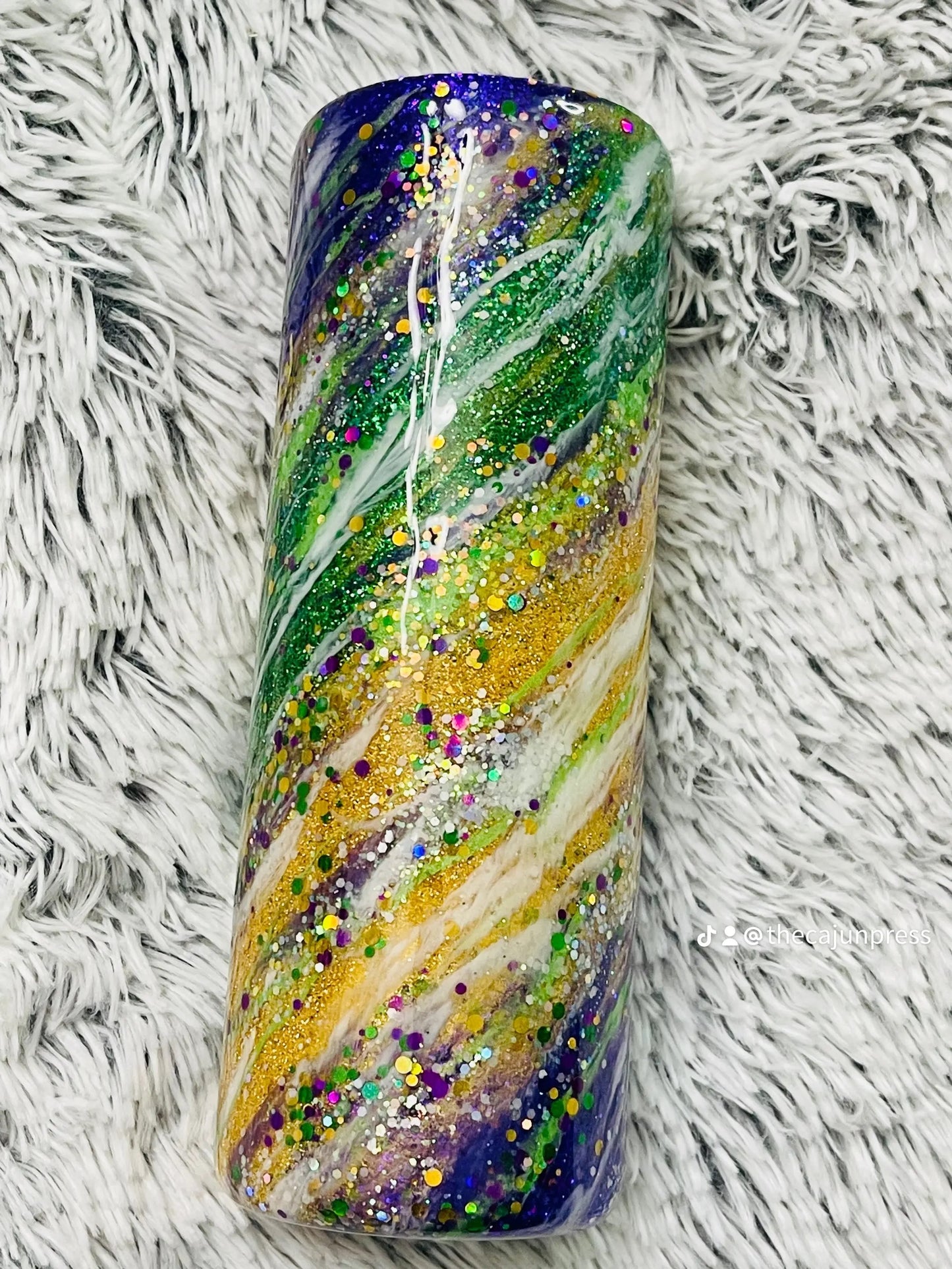 MARDI GRAS MILKY WAY TUMBLER