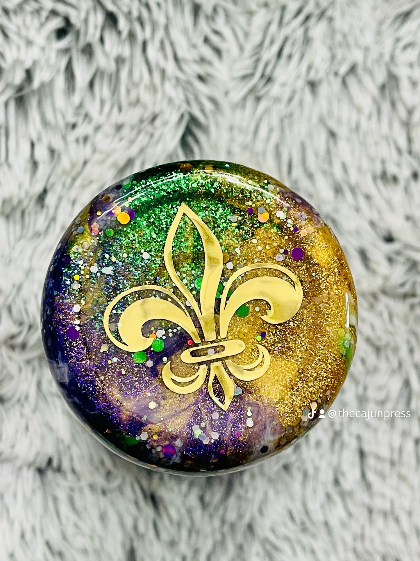 MARDI GRAS MILKY WAY TUMBLER
